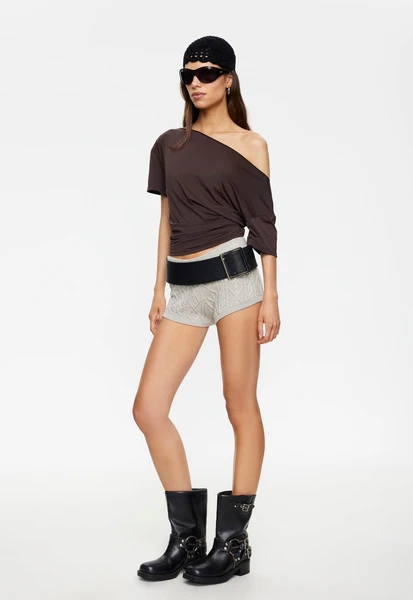 WILDLANDS TEE - CHOCOLATE