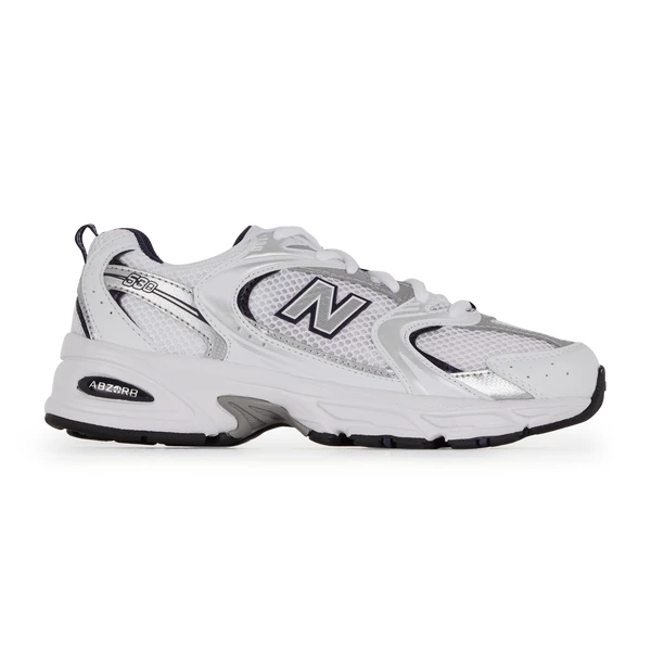 NEW BALANCE 530 BLANC/ARGENT - SNEAKERS FEMME - LACETS | Courir.com