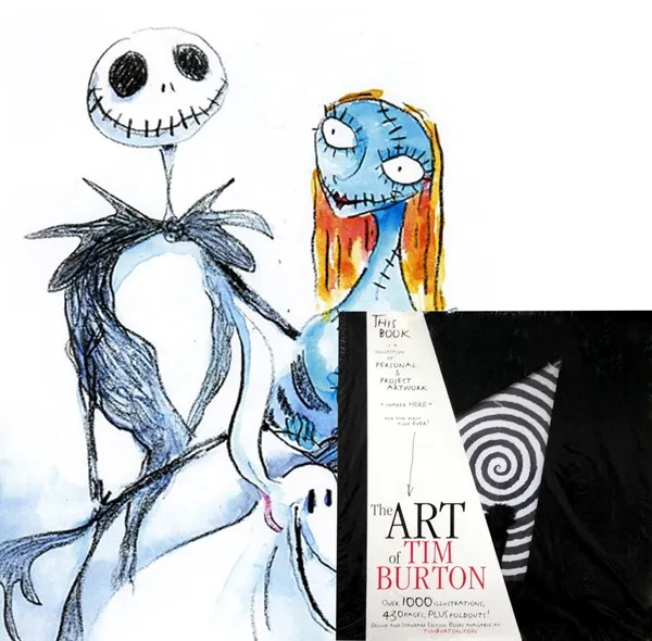 Livre Tim Burton Officiel