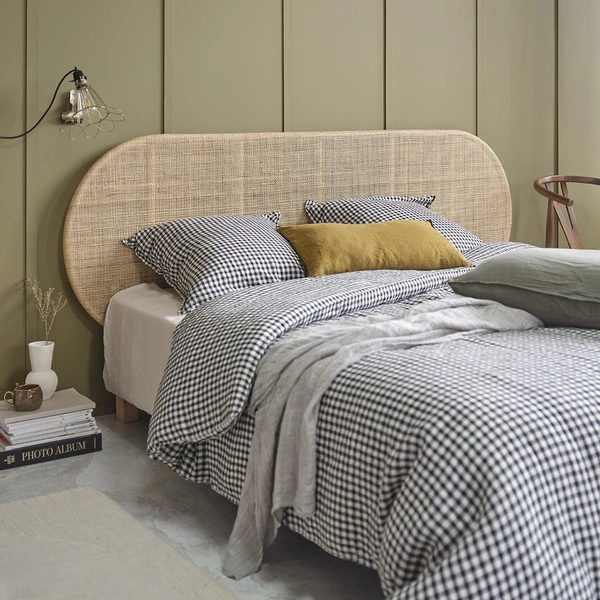 Tête de lit en rotin naturel 180 cm JANE