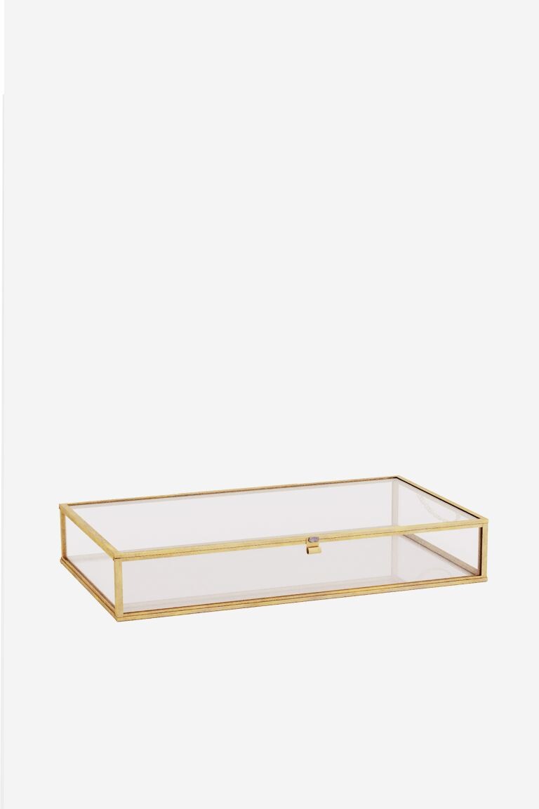 Grande boîte en verre