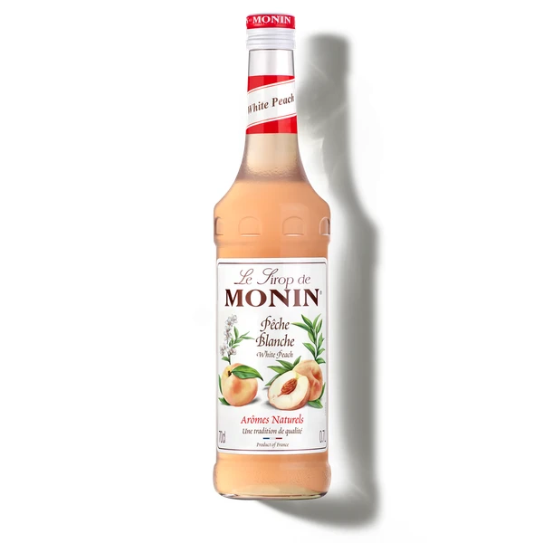 Le Sirop de MONIN Pêche Blanche