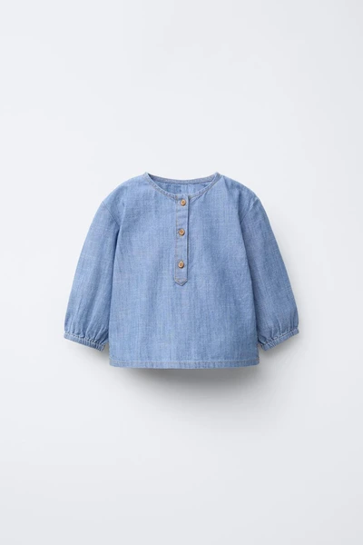 CAMISA PANADERO DENIM FLUIDA