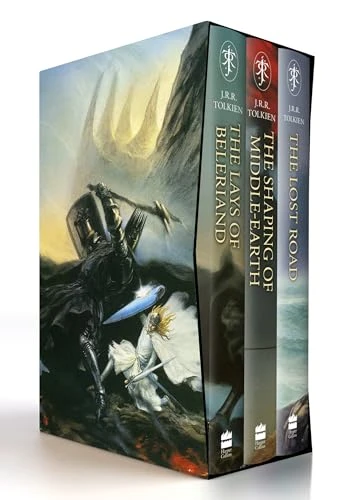 The History of Middle-earth (Boxed Set 2): The Lays of Beleriand, the Shaping of Middle-Earth &amp; the Lost Road