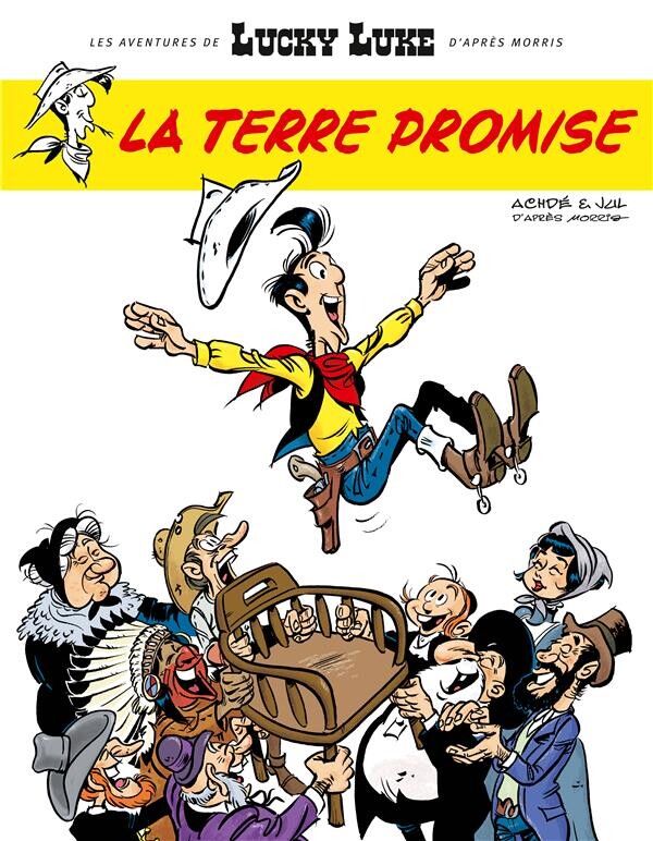 Les aventures de Lucky Luke d'après Morris T.7 ; la terre promise