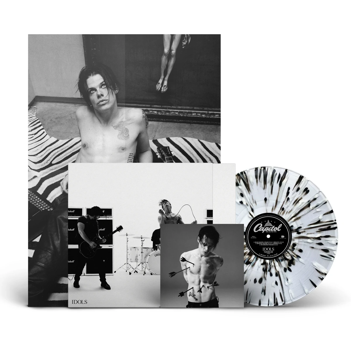 Idols “Shattered State” Splatter Deluxe Vinyle - Store Yungblud