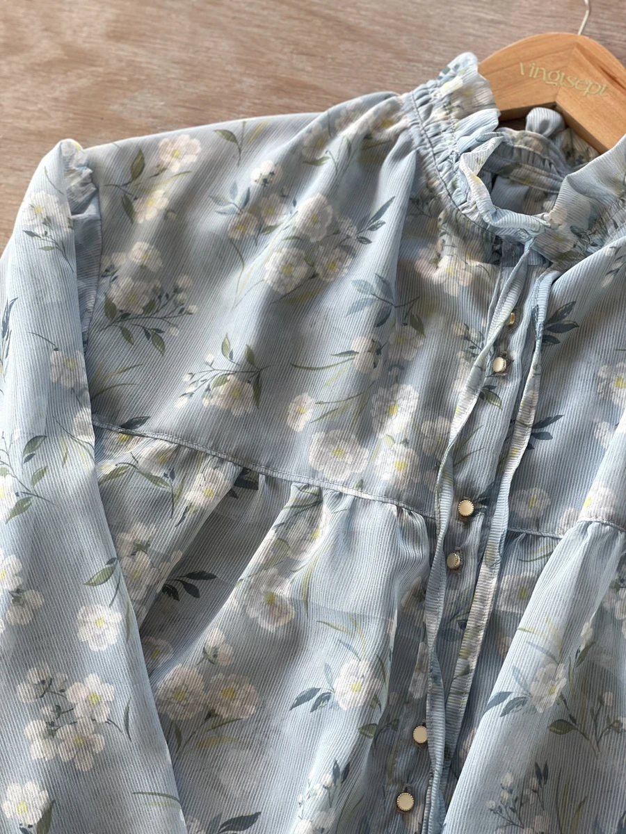 Ensemble blouse Louise en Mousseline Apolline