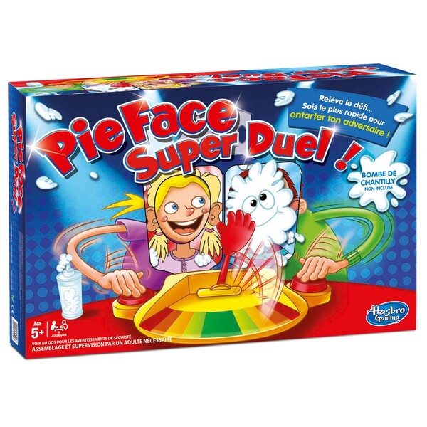 Jeu d'action : Pie face Super Duel