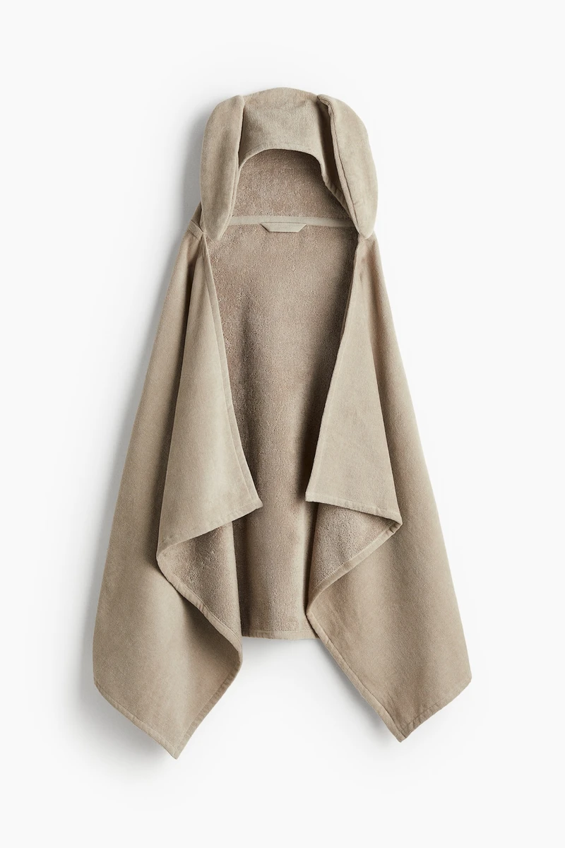 Serviette de bain à capuche