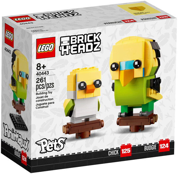 LEGO BrickHeadz 40443 pas cher, Perruche
