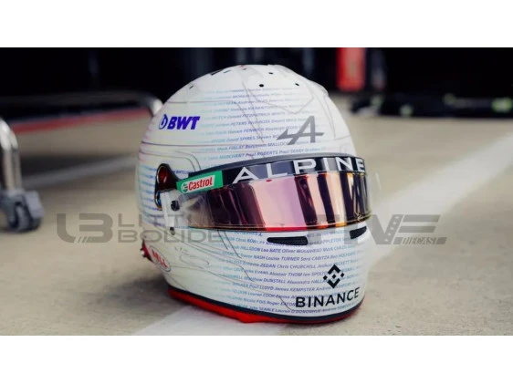 CASQUE ESTEBAN OCON - BRITISH GP 2023