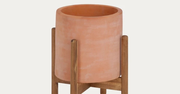 Cache-pot Dalva en terre cuite Ø 26 cm | Kave Home France