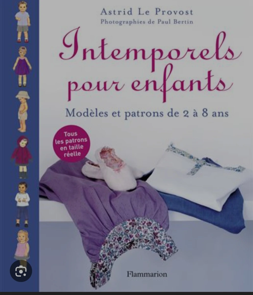 Livre de couture pour enfant 