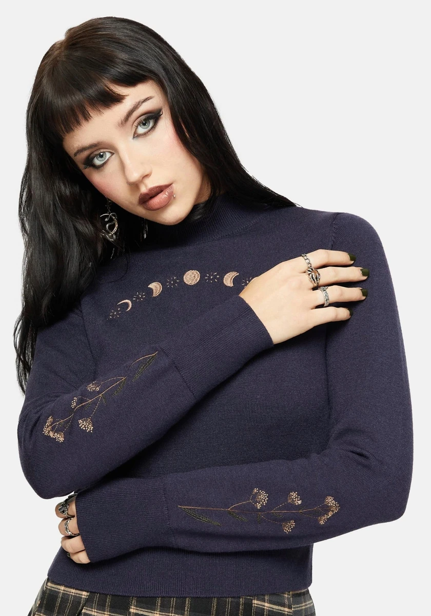Griffinfly Embroidered Knit Jumper