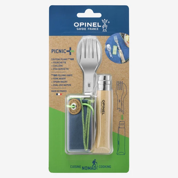 Set Picnic Plus Opinel avec couteau N°8