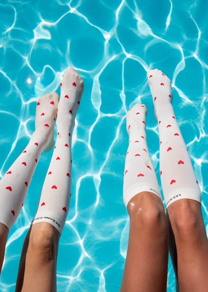 Chaussettes de contention COEURS