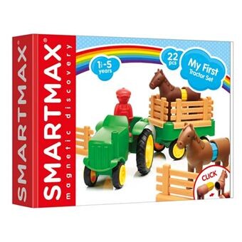 SMARTMAX MY FIRST - TRACTOR SET -BIL
