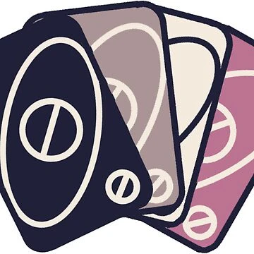 Asexué Memes - Uno Card | Sticker