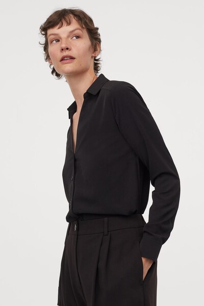 Blouse à encolure en V
