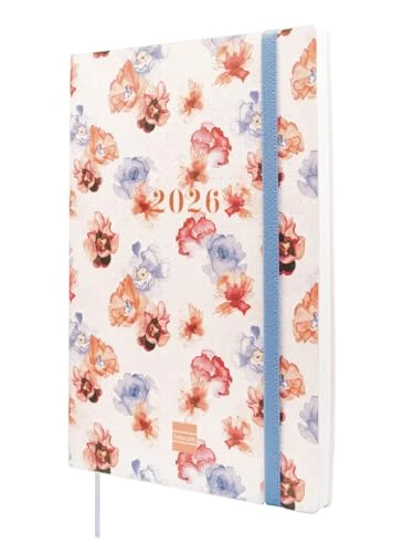 Finocam – Agenda Dotted 16 mois 2025-2026 Semaine sur 2 pages Présentation Horizontale Septembre 2025-Décembre 2026 (16 mois) Bloom International