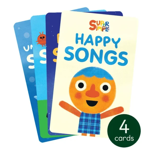 Cartes Super Simple Songs Collection - Pack de 4