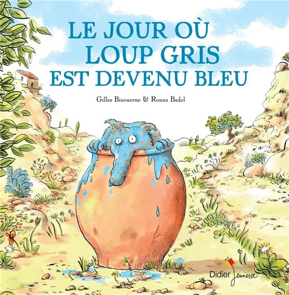 Le jour où Loup gris est devenu bleu