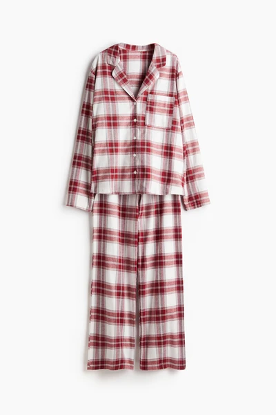 Pyjama en twill de coton