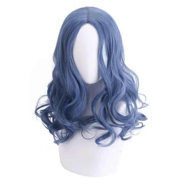 Game Elden Ranni cosplay wig role play blue wavy hair costumes - AliExpress 200000532