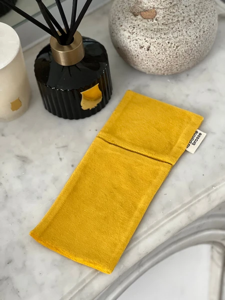 La Pochette "Grande Brosse" Jaune Safran