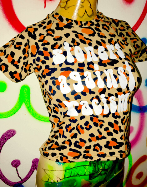 Tshirt "Stoners against racism"
