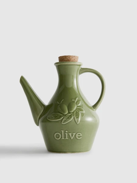 Carafe à huile d'olive en céramique