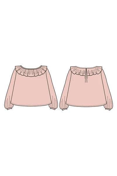 Meadow Blouse PDF Sewing Pattern