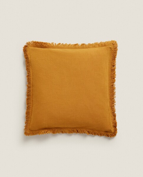 HOUSSE DE COUSSIN FRANGES