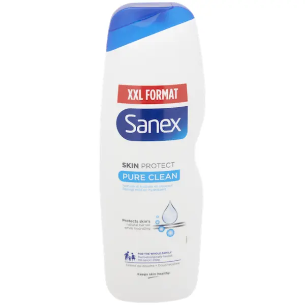 Crème de douche Sanex Skin Protect Pure Clean