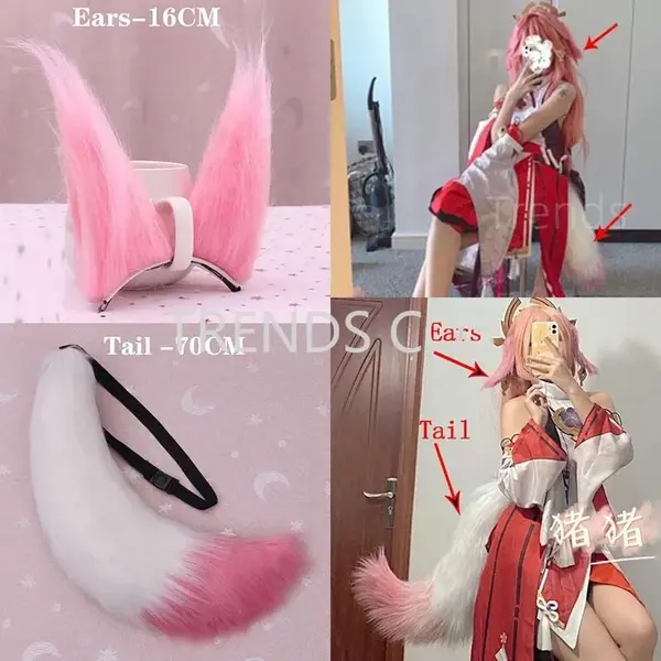 Yae Miko queue renard [COSPLAY]