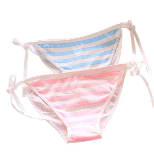 Culotte en coton à rayures