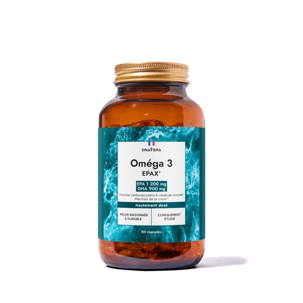 Oméga 3 premium Epax® - 90 capsules - Onatera