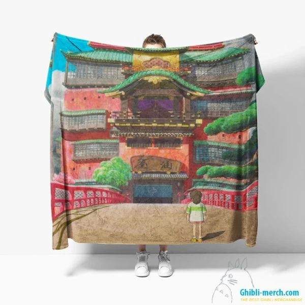Spirited Away Blanket Trendy Picks 2024 for Sale | Ghibli Merch Store