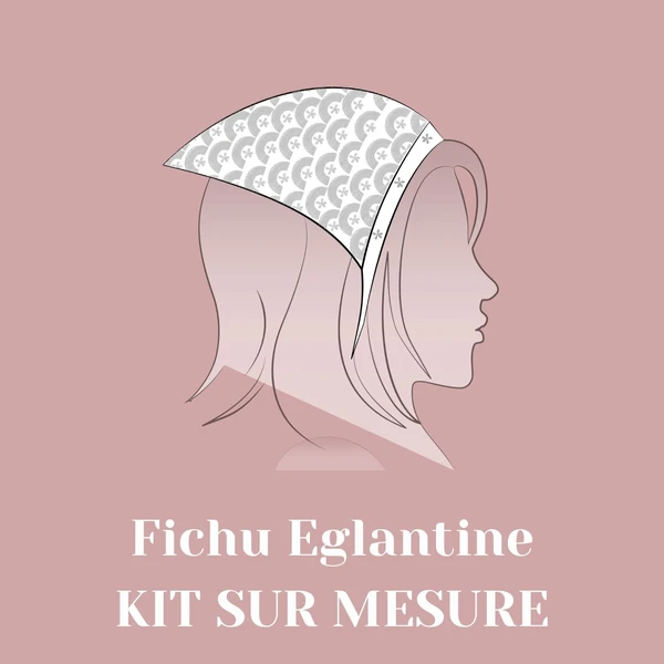 Kit crochet - Fichu Eglantine