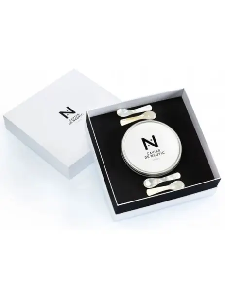 Coffret dégustation Caviar avec Cuillères en nacre - Caviar de Neuvic