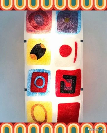 Applique murale vintage - GYLLEN - IKEA 1990