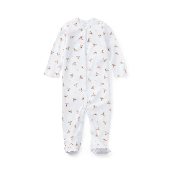 Grenouillère Polo Bear en coton pour bébé bille | Ralph Lauren® FR
