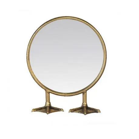 Acheter miroir sur pied rond pattes de canard Emdé - miroir Emdé - accessoire Emdé
