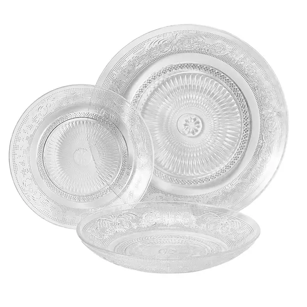 Service à vaisselle baroque 18 pièces CARREFOUR HOME