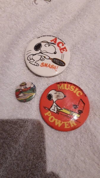 Badges snoopy vintage