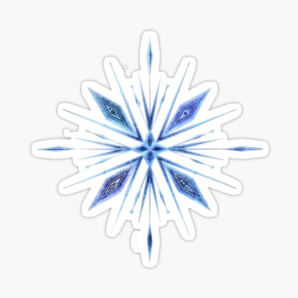 Flocon de neige gelée | Sticker