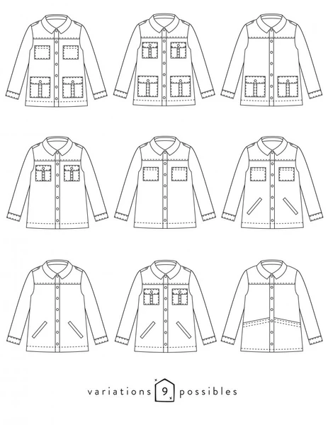 Patron Veste Scämmit - Tempo