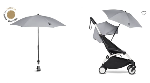 Ombrelle pour notre poussette Yoyo - BabyZen (avec adaptateur)