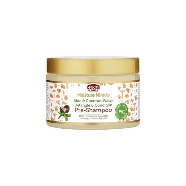 Pre-Shampoo 340g - AFRICAN PRIDE MOISTURE MIRACLE
