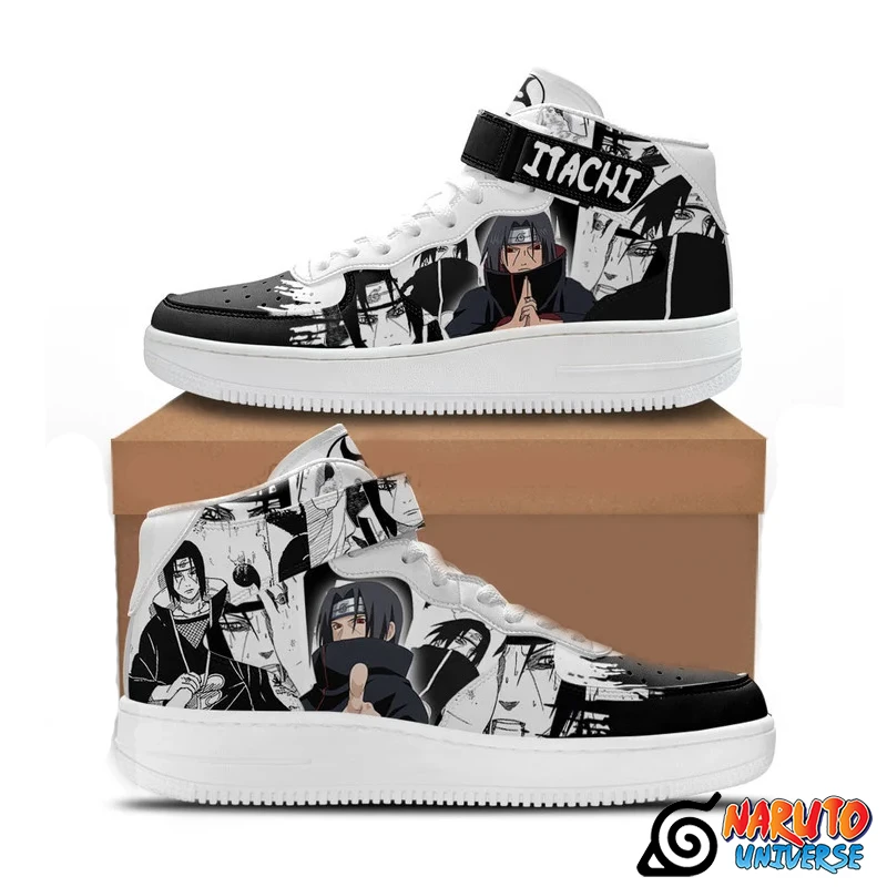 Itachi High-Top Air Force Shoes Custom Shoes Mix Manga